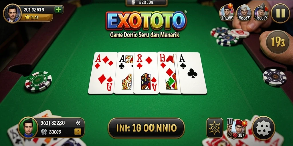 Tampilan gameplay seru di <strong>EXOTOTO</strong> dengan interaksi pemain yang menyenangkan.