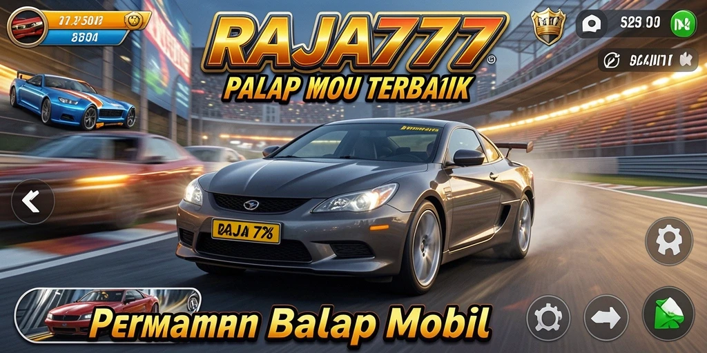 Tampilan gameplay balap yang penuh aksi dan menegangkan.