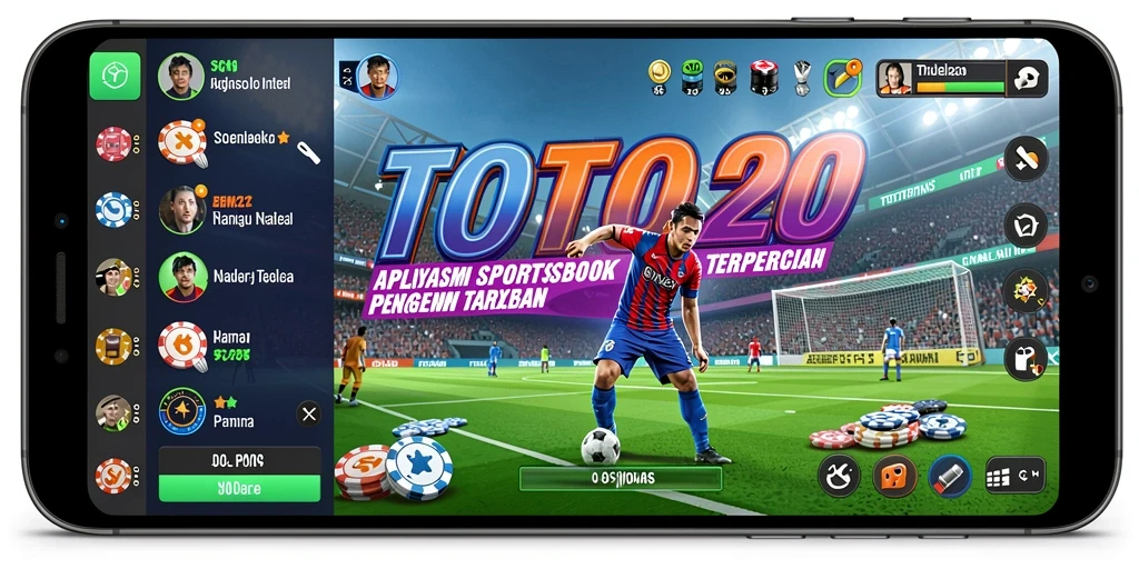 Tampilan menarik dari gameplay TOTO20 dalam taruhan olahraga.